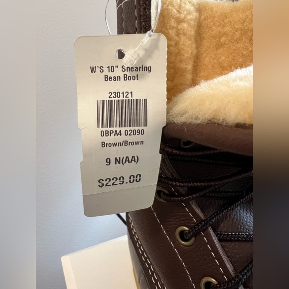 Women’s Bean Boots 10” Shearling Lined NWT - Picture 6 of 7